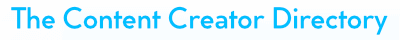 Banner for The Content Creator Directory